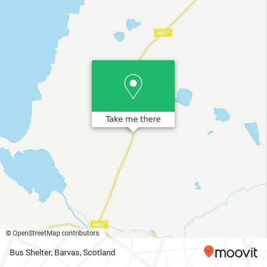 Bus Shelter, Barvas map