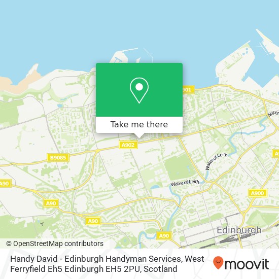 Handy David - Edinburgh Handyman Services, West Ferryfield Eh5 Edinburgh EH5 2PU map