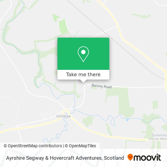 Ayrshire Segway & Hovercraft Adventures map