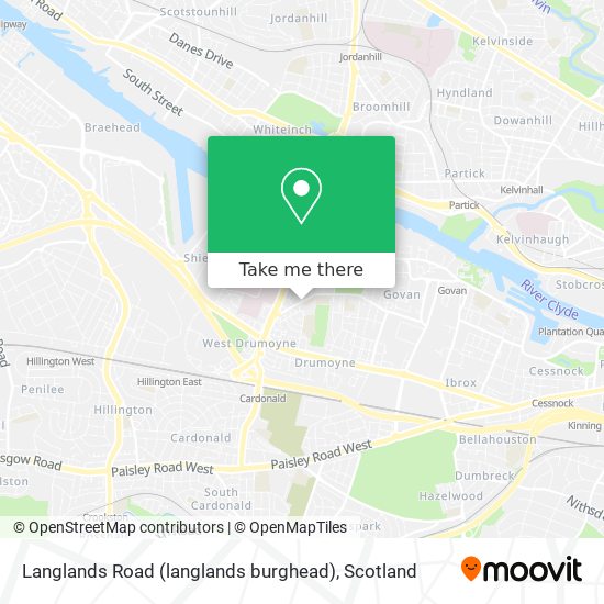 Langlands Road (langlands burghead) map