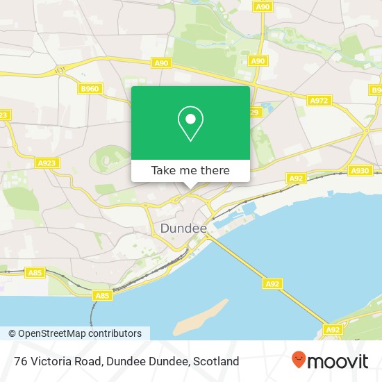76 Victoria Road, Dundee Dundee map