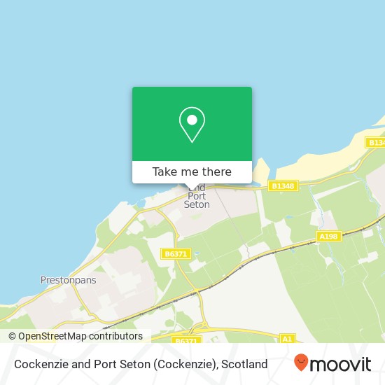 Cockenzie and Port Seton map
