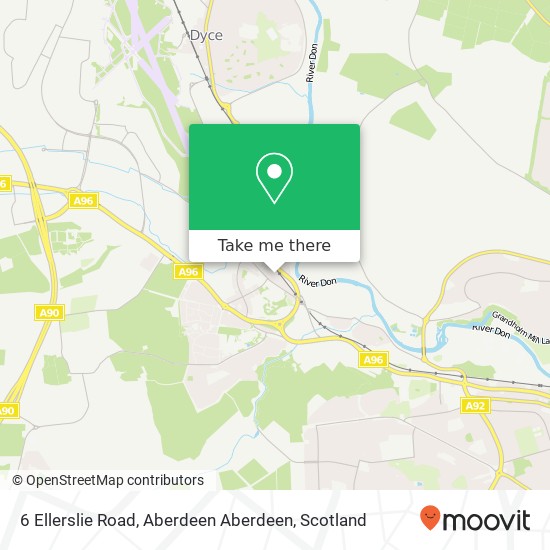 6 Ellerslie Road, Aberdeen Aberdeen map