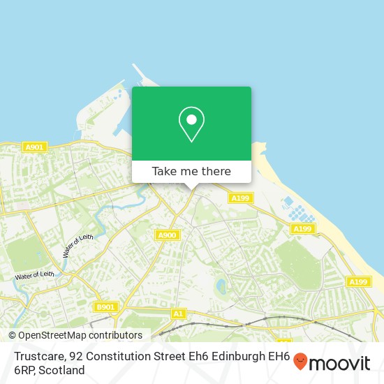 Trustcare, 92 Constitution Street Eh6 Edinburgh EH6 6RP map