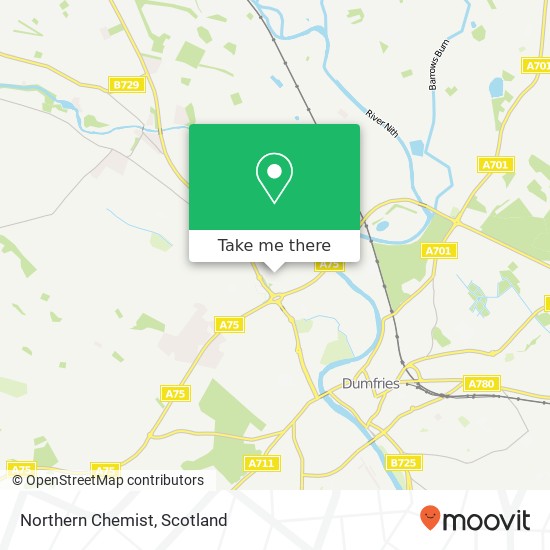 Northern Chemist map