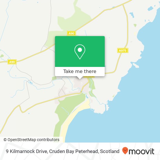 9 Kilmarnock Drive, Cruden Bay Peterhead map