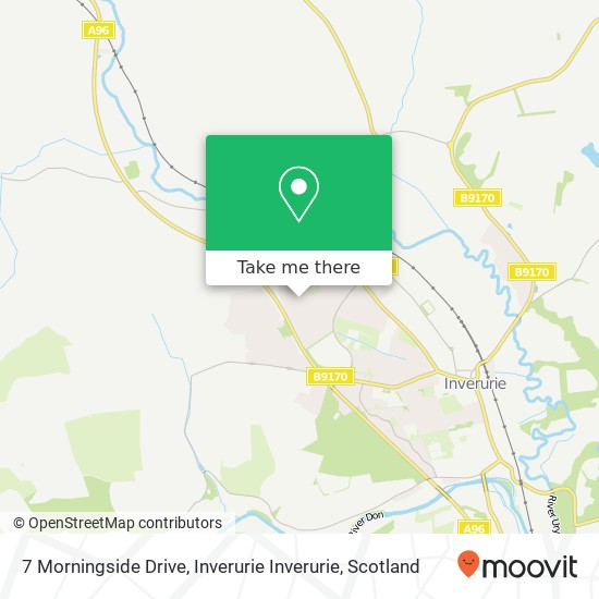 7 Morningside Drive, Inverurie Inverurie map