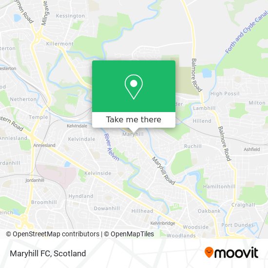 Maryhill FC map