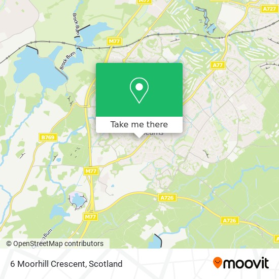 6 Moorhill Crescent map
