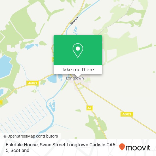 Eskdale House, Swan Street Longtown Carlisle CA6 5 map