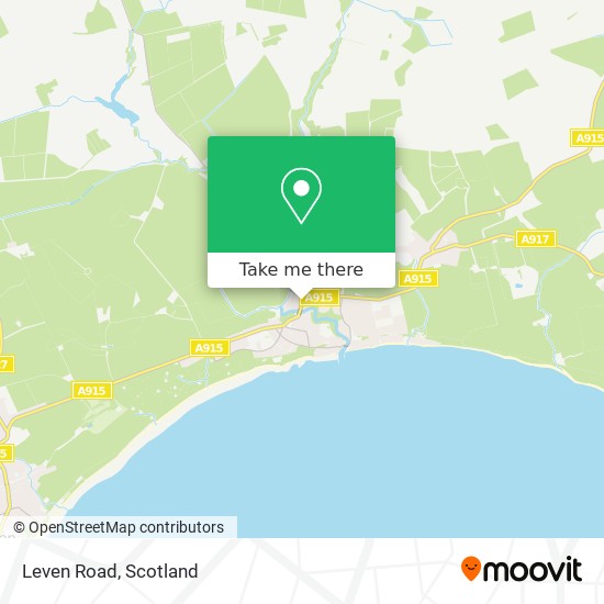 Leven Road map