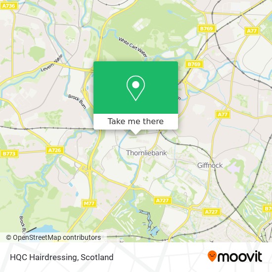 HQC Hairdressing map