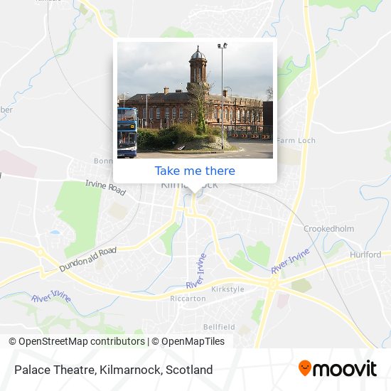 Palace Theatre, Kilmarnock map