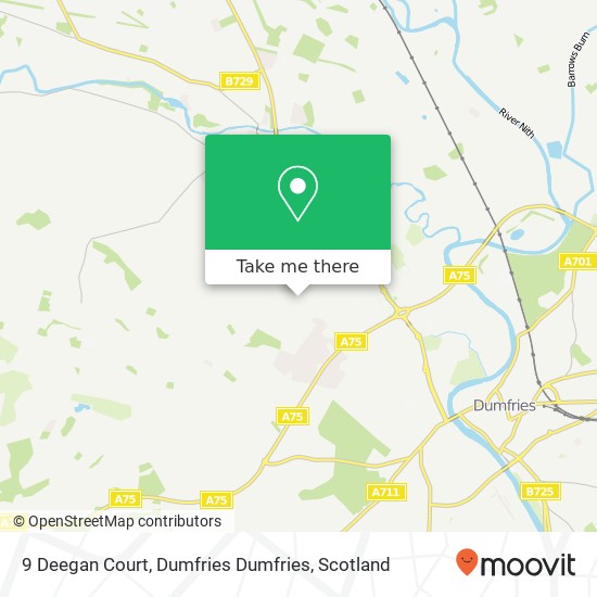 9 Deegan Court, Dumfries Dumfries map