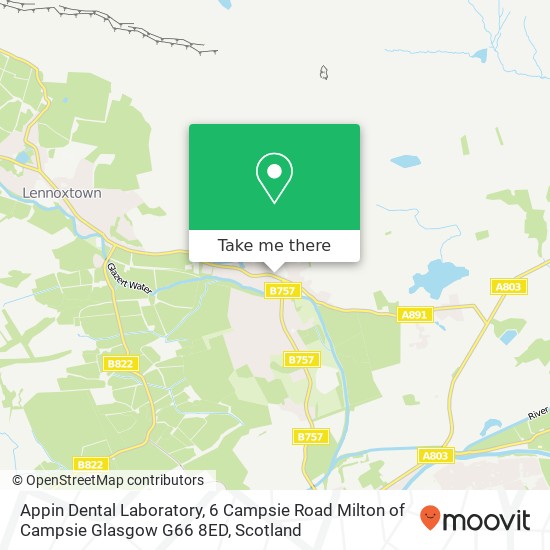 Appin Dental Laboratory, 6 Campsie Road Milton of Campsie Glasgow G66 8ED map