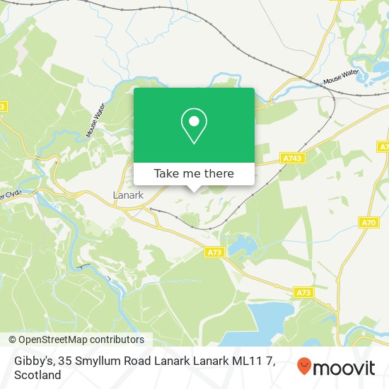 Gibby's, 35 Smyllum Road Lanark Lanark ML11 7 map
