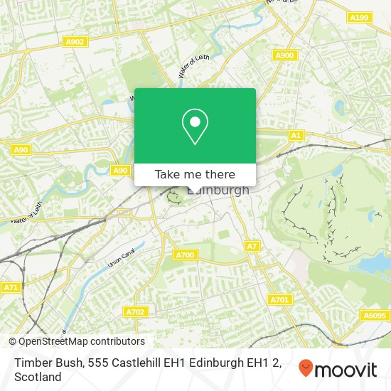 Timber Bush, 555 Castlehill EH1 Edinburgh EH1 2 map