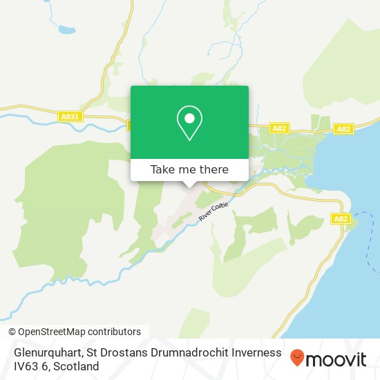 Glenurquhart, St Drostans Drumnadrochit Inverness IV63 6 map