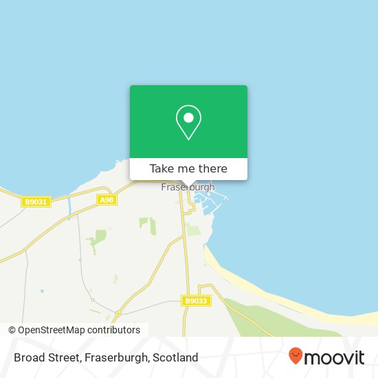 Broad Street, Fraserburgh map