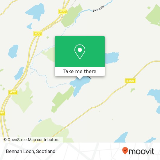 Bennan Loch map