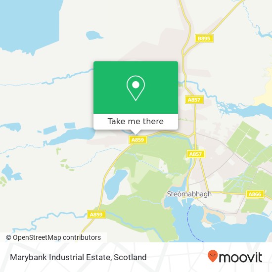 Marybank Industrial Estate map
