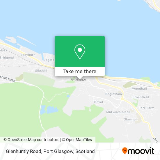 Glenhuntly Road, Port Glasgow map