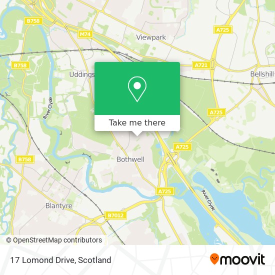 17 Lomond Drive map