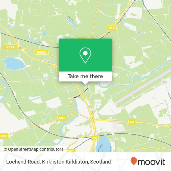 Lochend Road, Kirkliston Kirkliston map