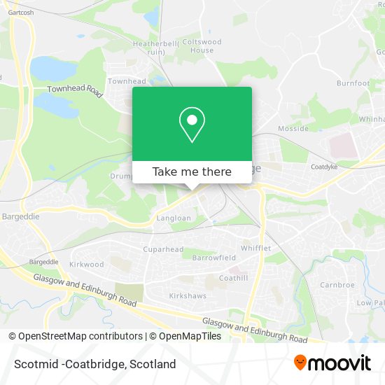 Scotmid -Coatbridge map