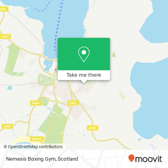 Nemesis Boxing Gym, The Meadows Kirkwall map