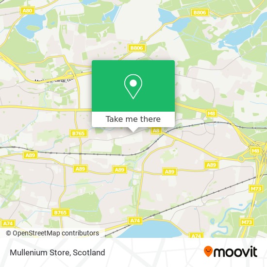 Mullenium Store map