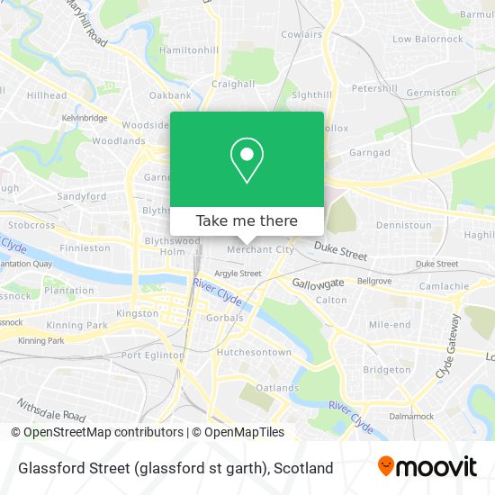 Glassford Street (glassford st garth) map