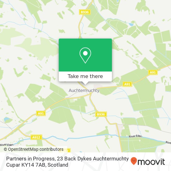 Partners in Progress, 23 Back Dykes Auchtermuchty Cupar KY14 7AB map