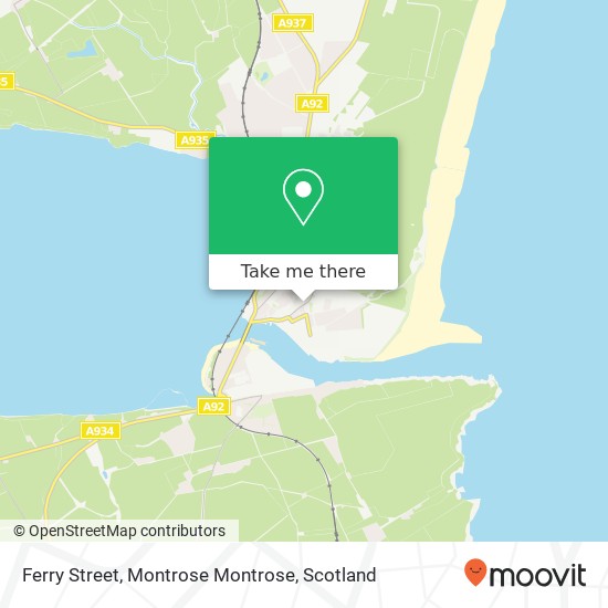 Ferry Street, Montrose Montrose map