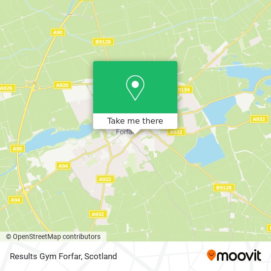Results Gym Forfar map