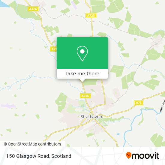 150 Glasgow Road map