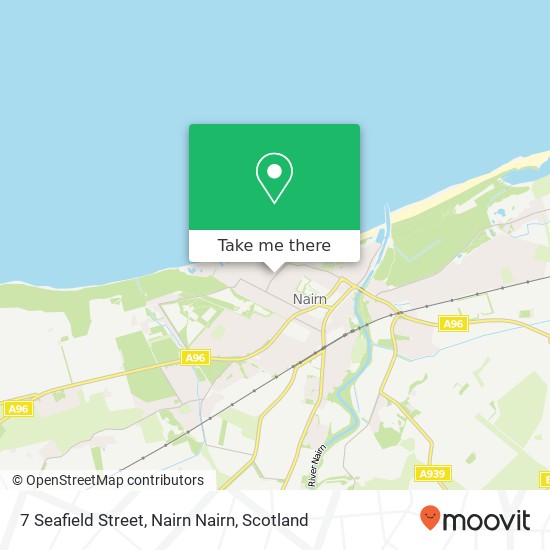 7 Seafield Street, Nairn Nairn map