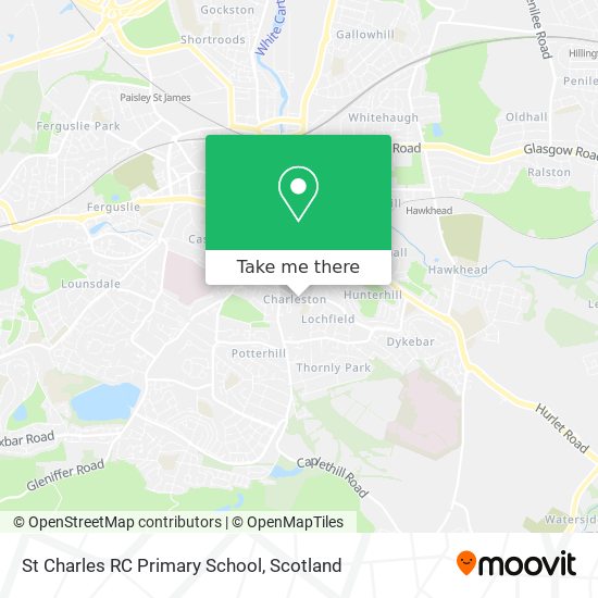 St Charles RC Primary School map