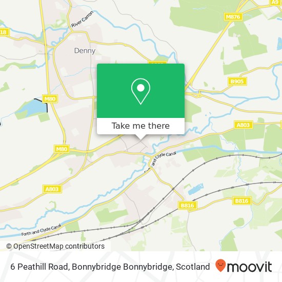6 Peathill Road, Bonnybridge Bonnybridge map
