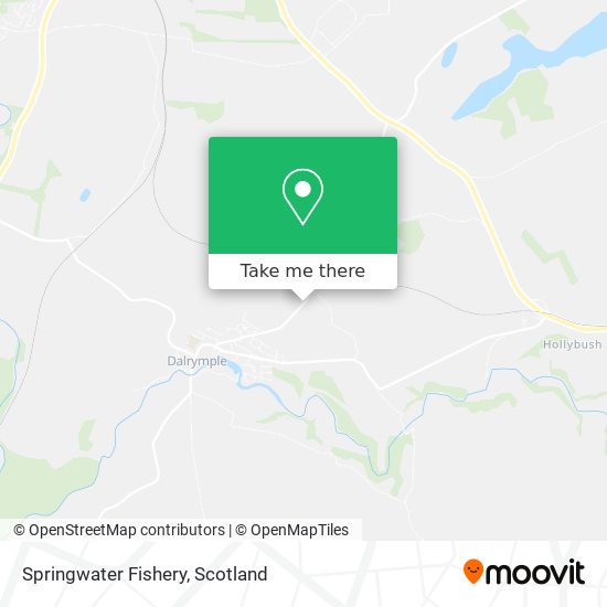 Springwater Fishery map