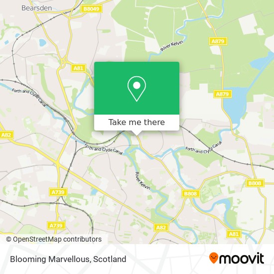 Blooming Marvellous map