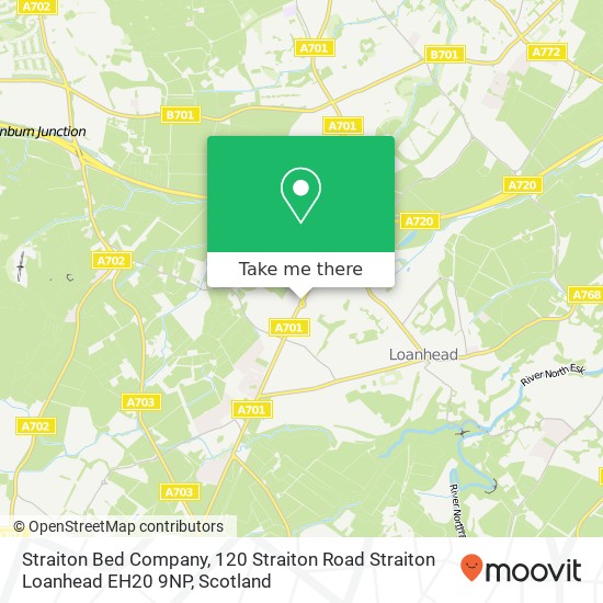 Straiton Bed Company, 120 Straiton Road Straiton Loanhead EH20 9NP map
