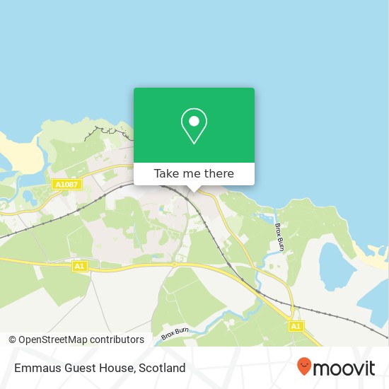 Emmaus Guest House map