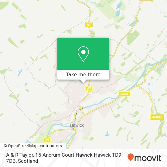 A & R Taylor, 15 Ancrum Court Hawick Hawick TD9 7DB map