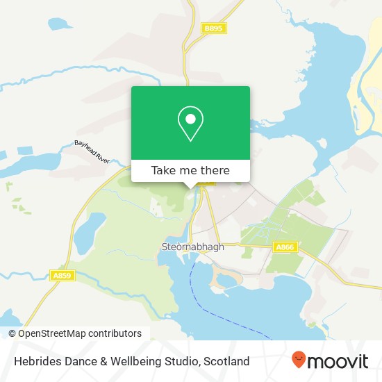 Hebrides Dance & Wellbeing Studio map