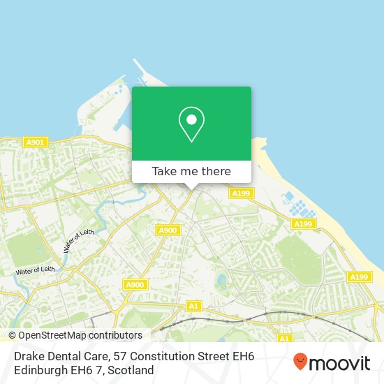 Drake Dental Care, 57 Constitution Street EH6 Edinburgh EH6 7 map