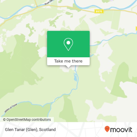 Glen Tanar map