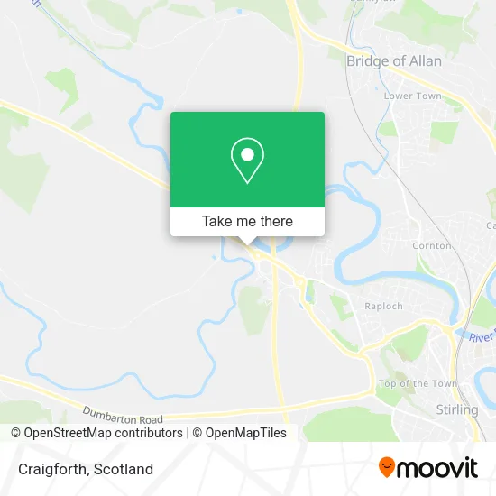 Craigforth map