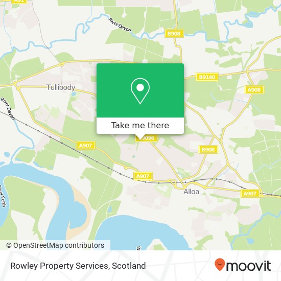 Rowley Property Services map