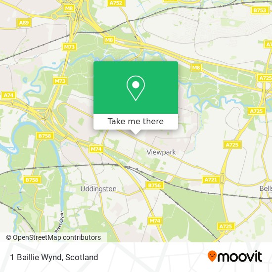 1 Baillie Wynd map